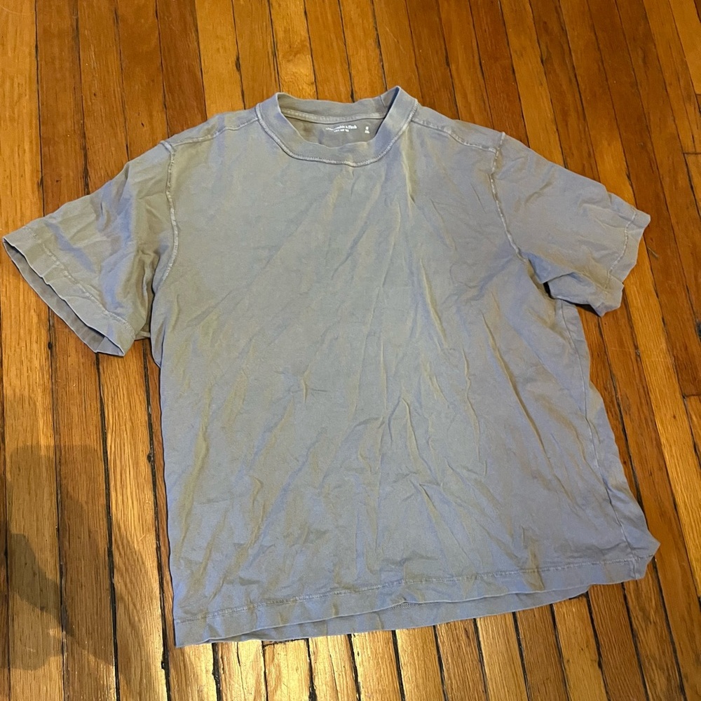 Abercrombie and Fitch Mens Tan Vintage Inspired Tee Medium